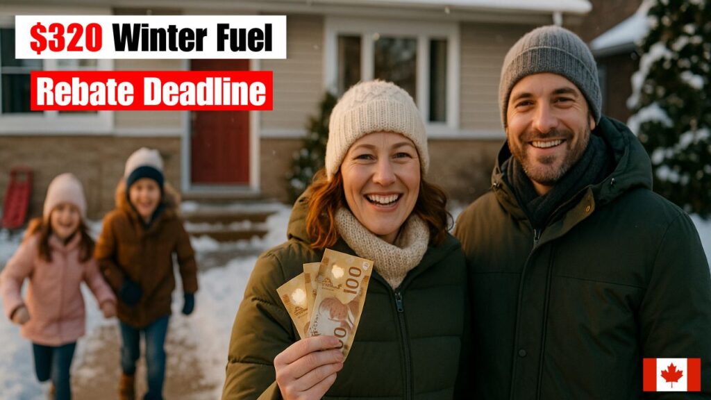 $320 Winter Fuel Rebate Deadline