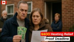 $400 Heating Bill Relief Announced: Canadians Must Submit Proof by December 15