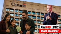 CRA Alerts Canadians: $600 Family Boost Coming December 12 — Check Eligibility