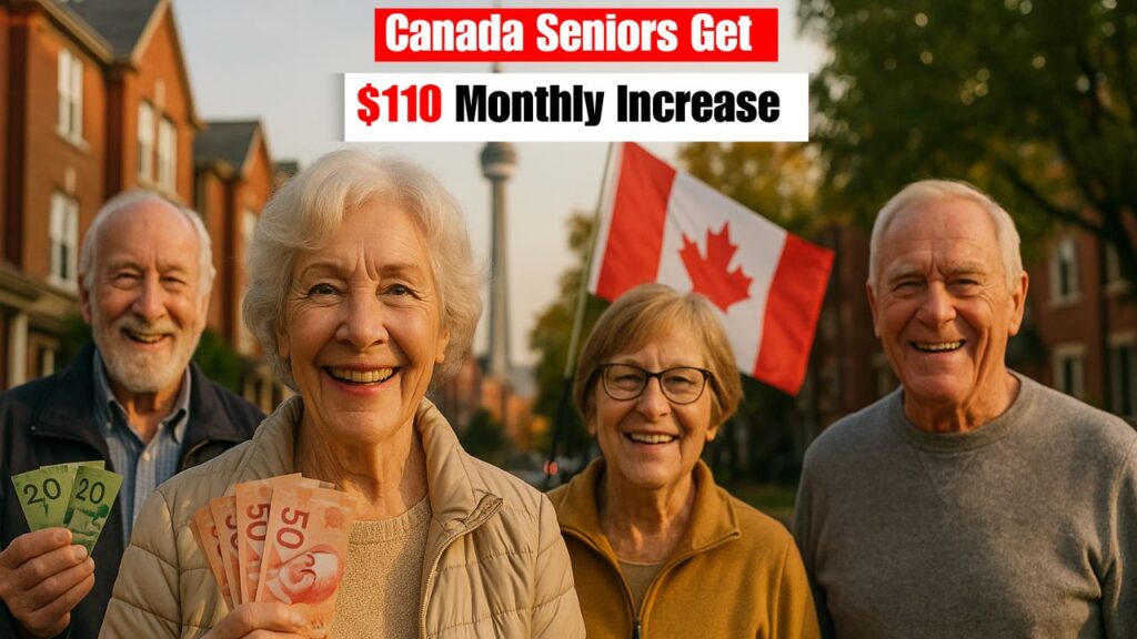 Canada Seniors Get $110 Monthly Increase