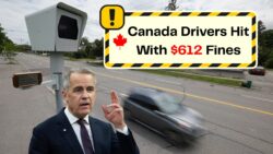Drivers in Canada Face New $612 Camera Fines Starting Mid-December